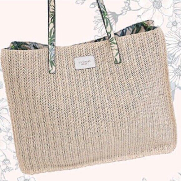 Victoria's Secret Handbags - Victoria Secret Woven Tote